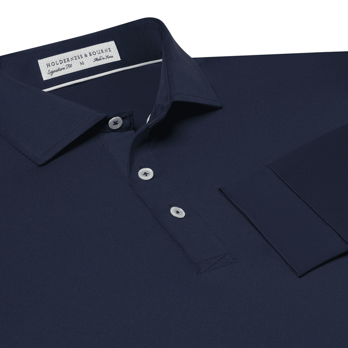 Holderness & Bourne The Ferrell Long Sleeve Polo
