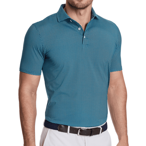 Holderness & Bourne The Frame Polo Deep Teal White