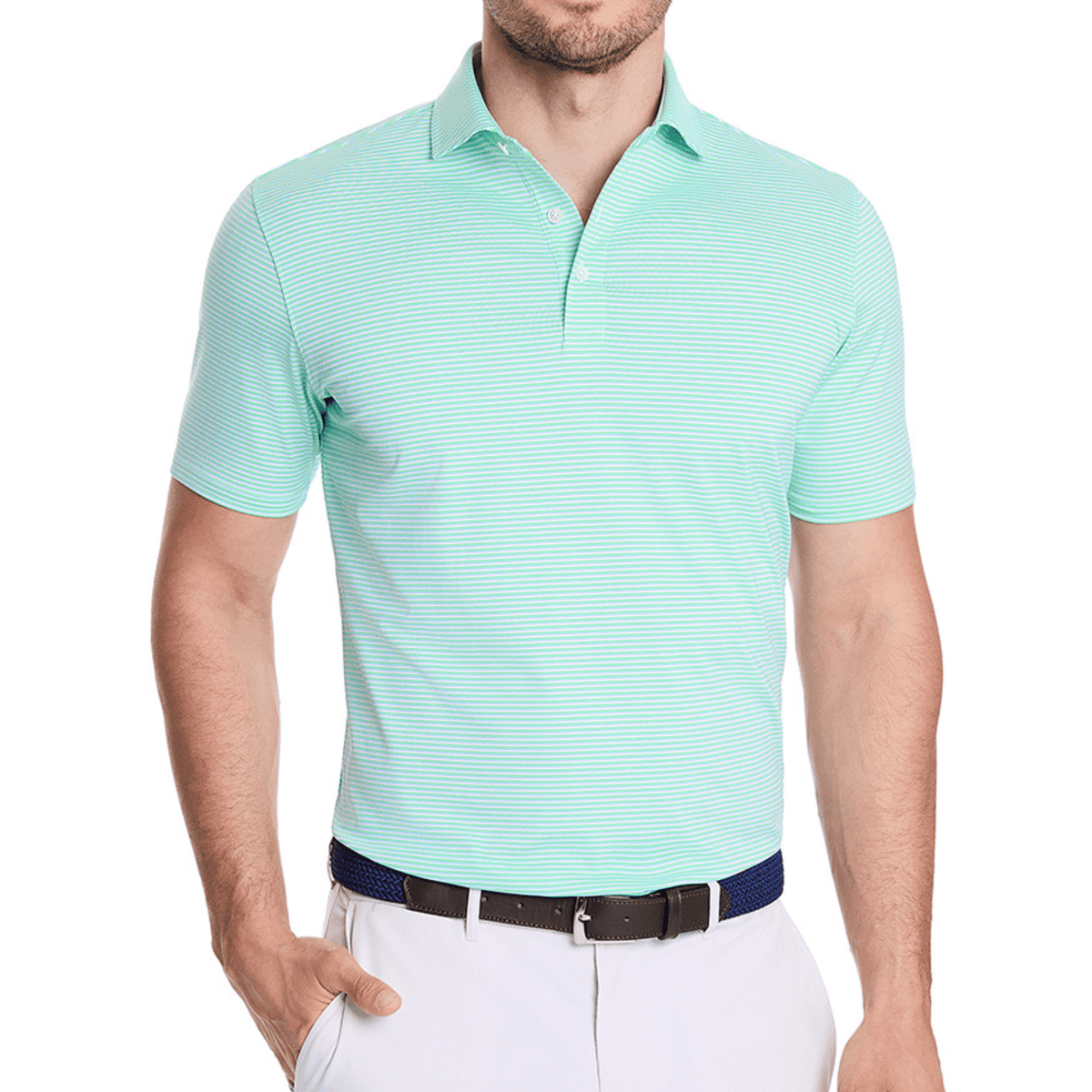 Holderness & Bourne The Gresham Polo Abaco Lavender White