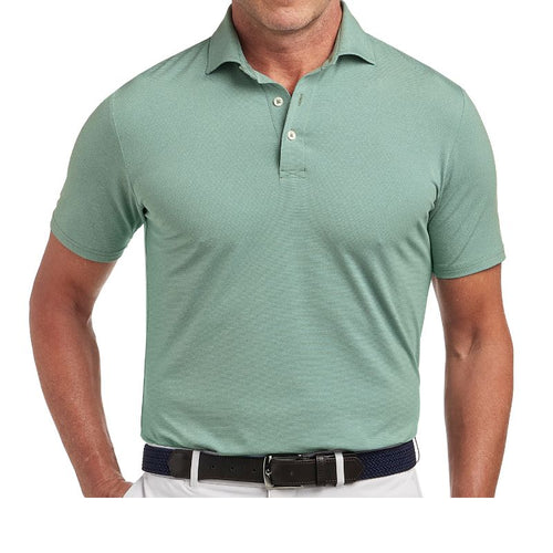 Holderness & Bourne The Holland Polo Heathered Sage
