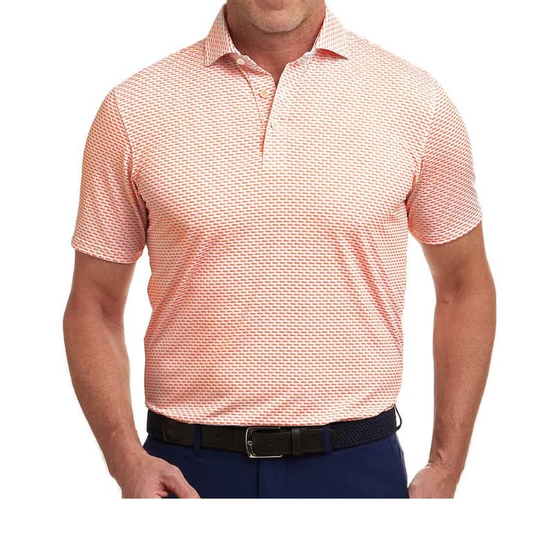 Holderness & Bourne The Jenkins Polo White Sunset