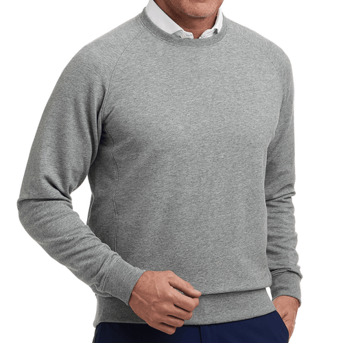 Holderness & Bourne The Kennedy Pullover Sweater Heathered Grey