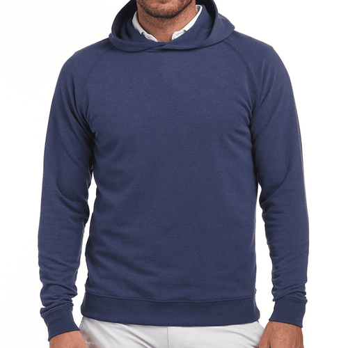 Holderness & Bourne The Lawson Hoodie Heathered Atlantic