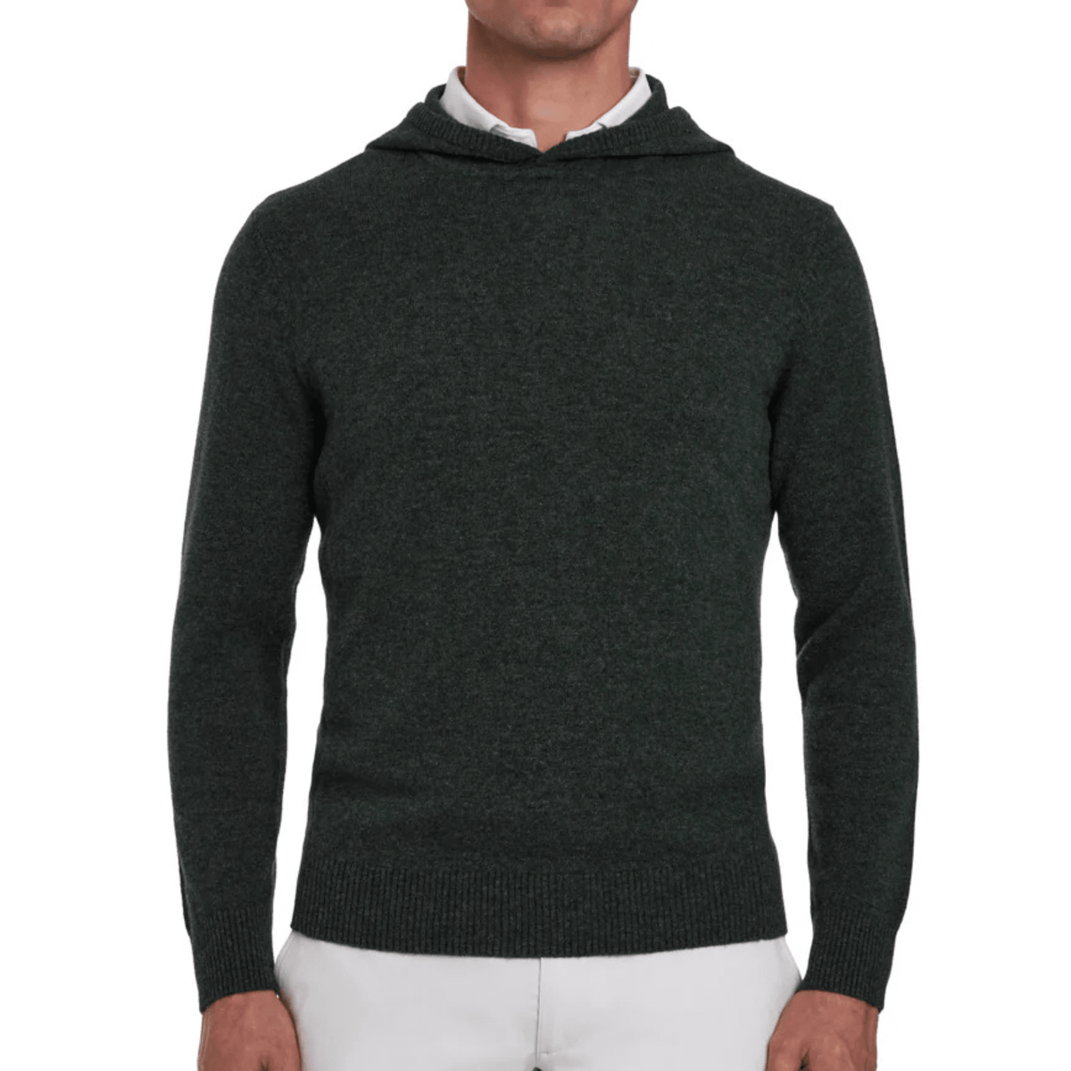 Holderness & Bourne The Logan Hoodie Heathered Ivy