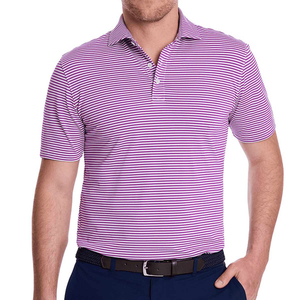 Holderness & Bourne The Maxwell Polo Fusion White