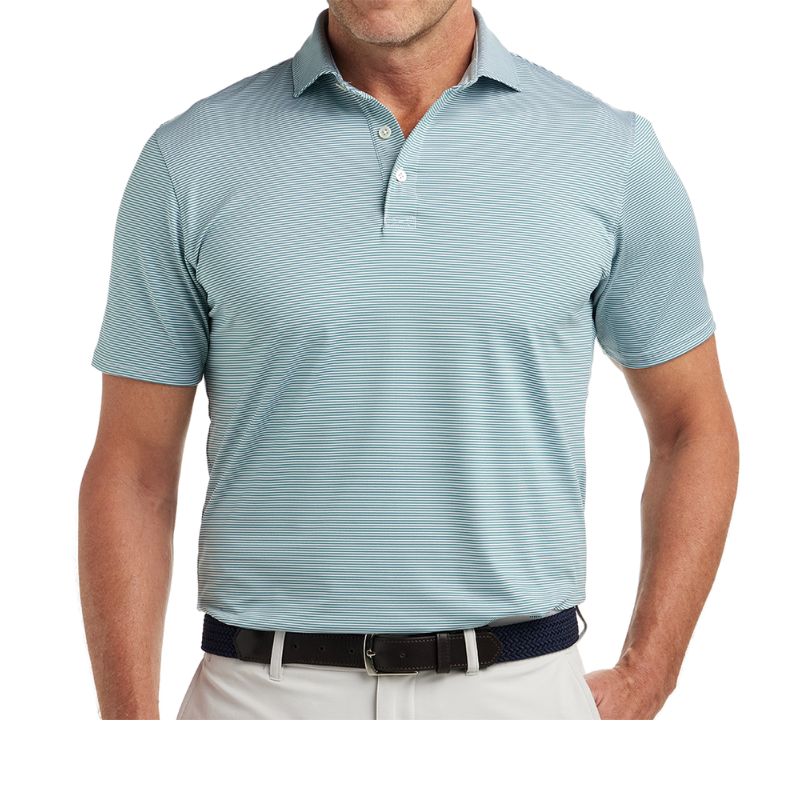 Holderness & Bourne The Perkins Polo Sage White