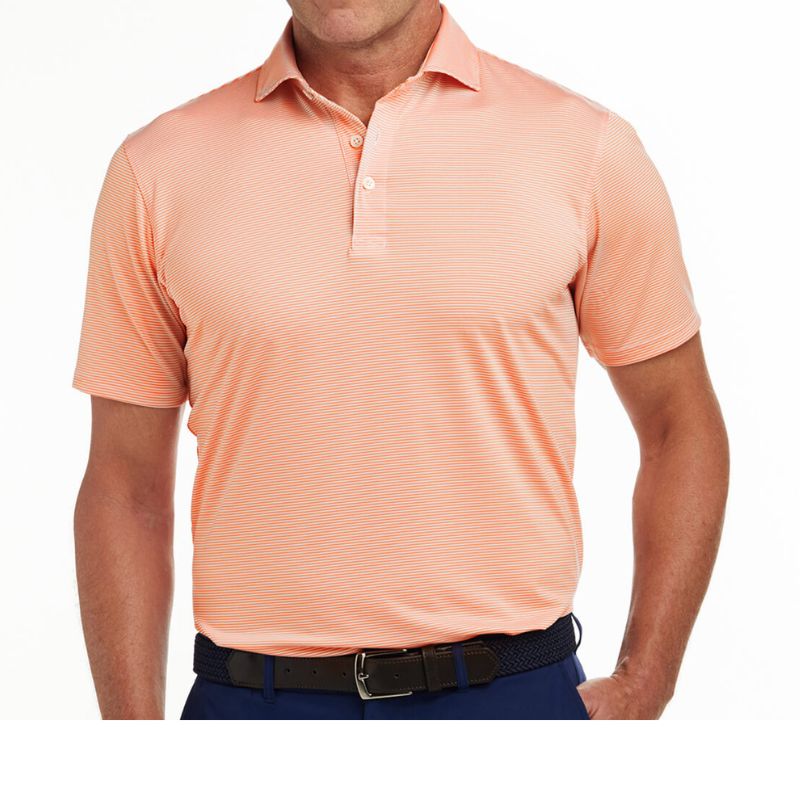 Holderness & Bourne The Perkins Polo Sunset White