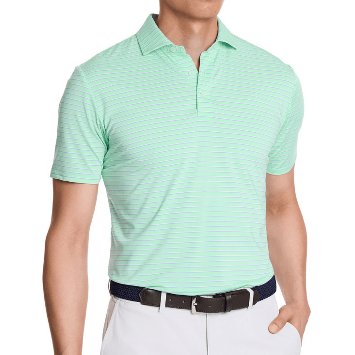 Holderness & Bourne The Springer Polo Abaco White Lavender