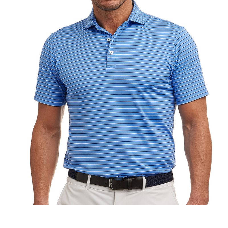 Holderness & Bourne The Sutton Polo White Windsor Oxford