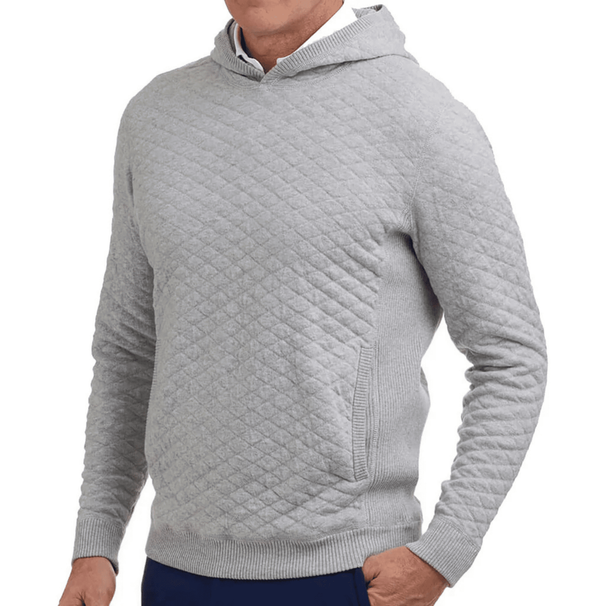 Holderness & Bourne The Wallace Hoodie Heathered Grey