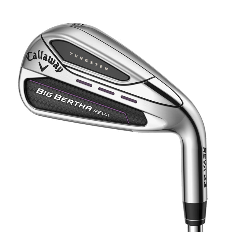 Callaway Women&#39;s Big Bertha REVA Combo Iron Set - 4H,5H, 6-PW - Store Display Demo Iron set Callaway