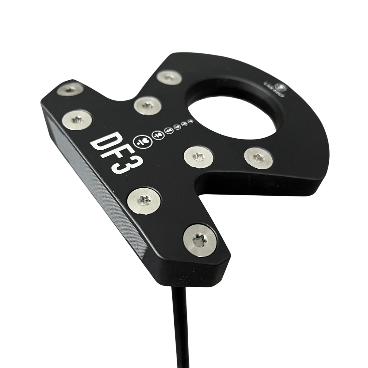 L.A.B. Golf DF3 Putter (74° Lie) - Indoor Demo Left Black 35"