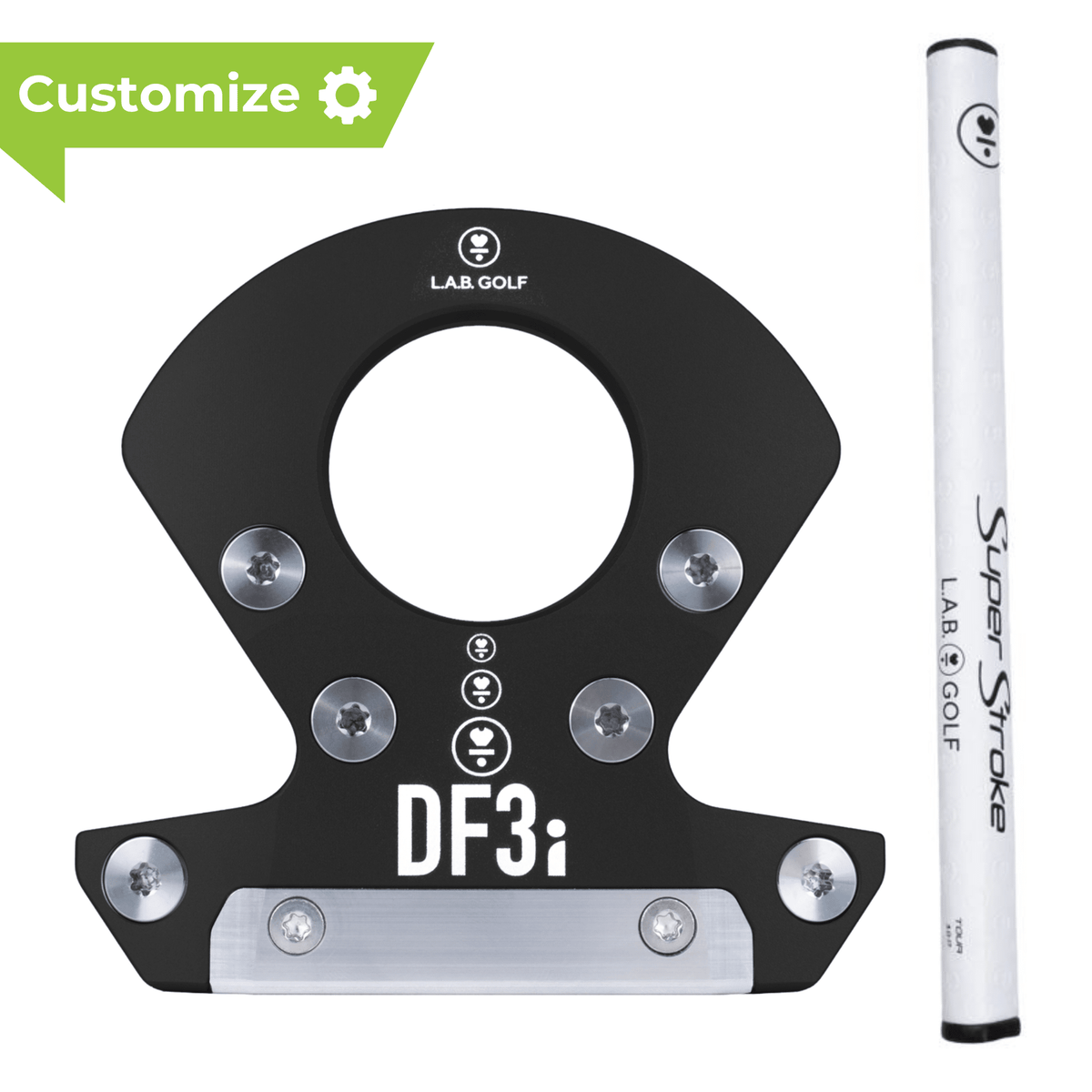 L.A.B. Golf DF3i Counterbalance Putter - Build Your Own