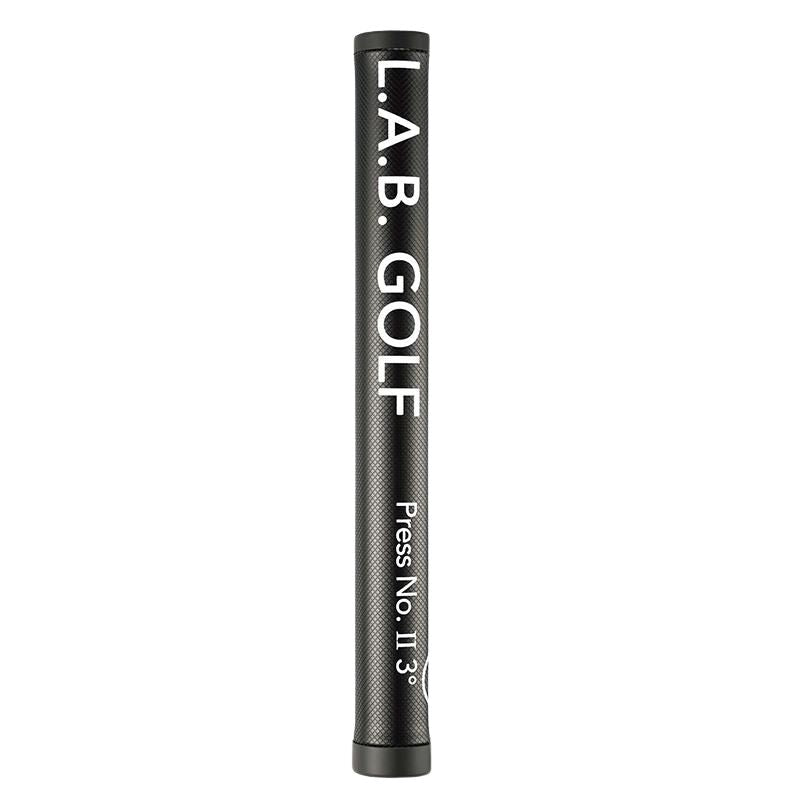 L.A.B. Golf Press II 3° Textured Grip - Right Hand Black Right