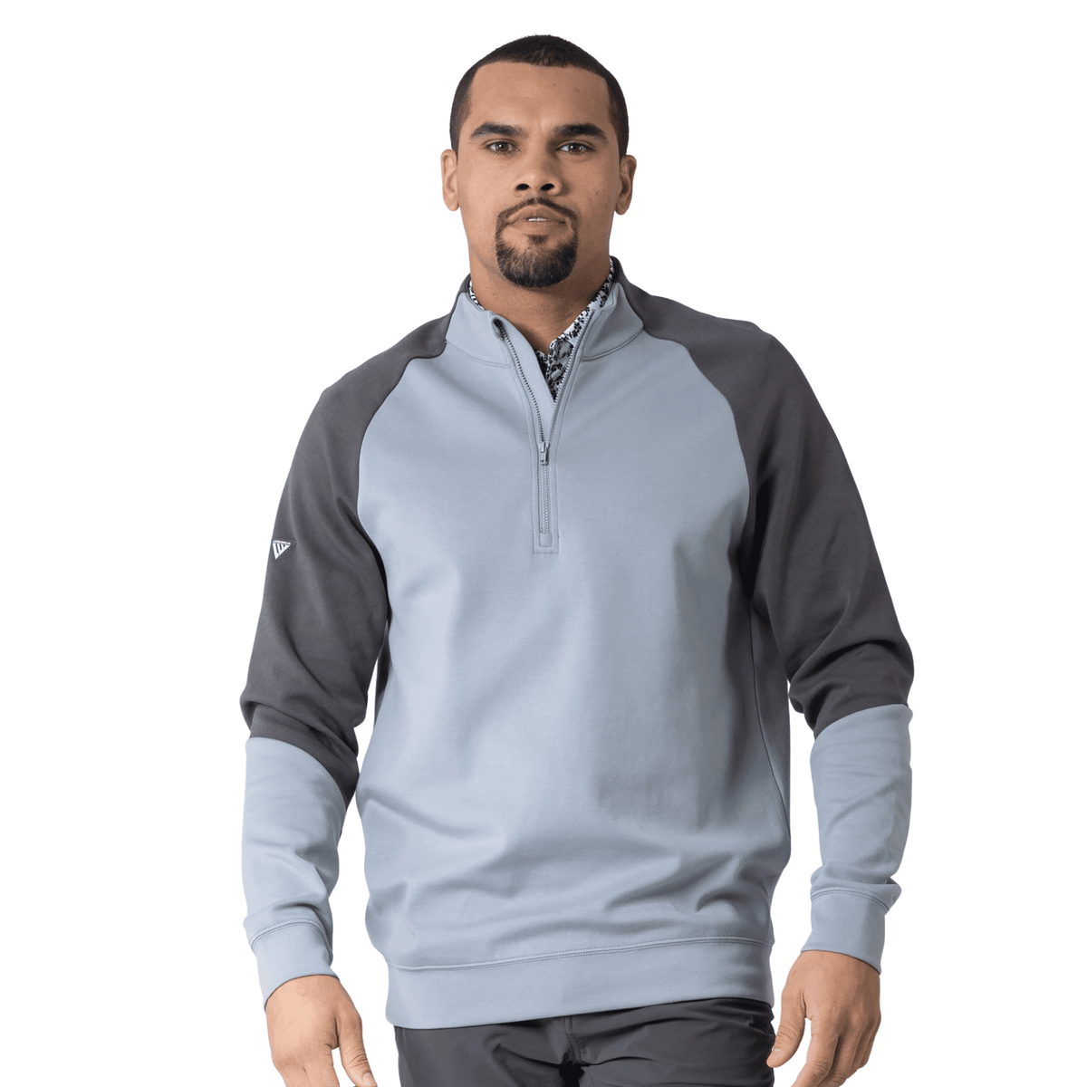Levelwear Crown Midlayer Sweater Pebble Charcoal