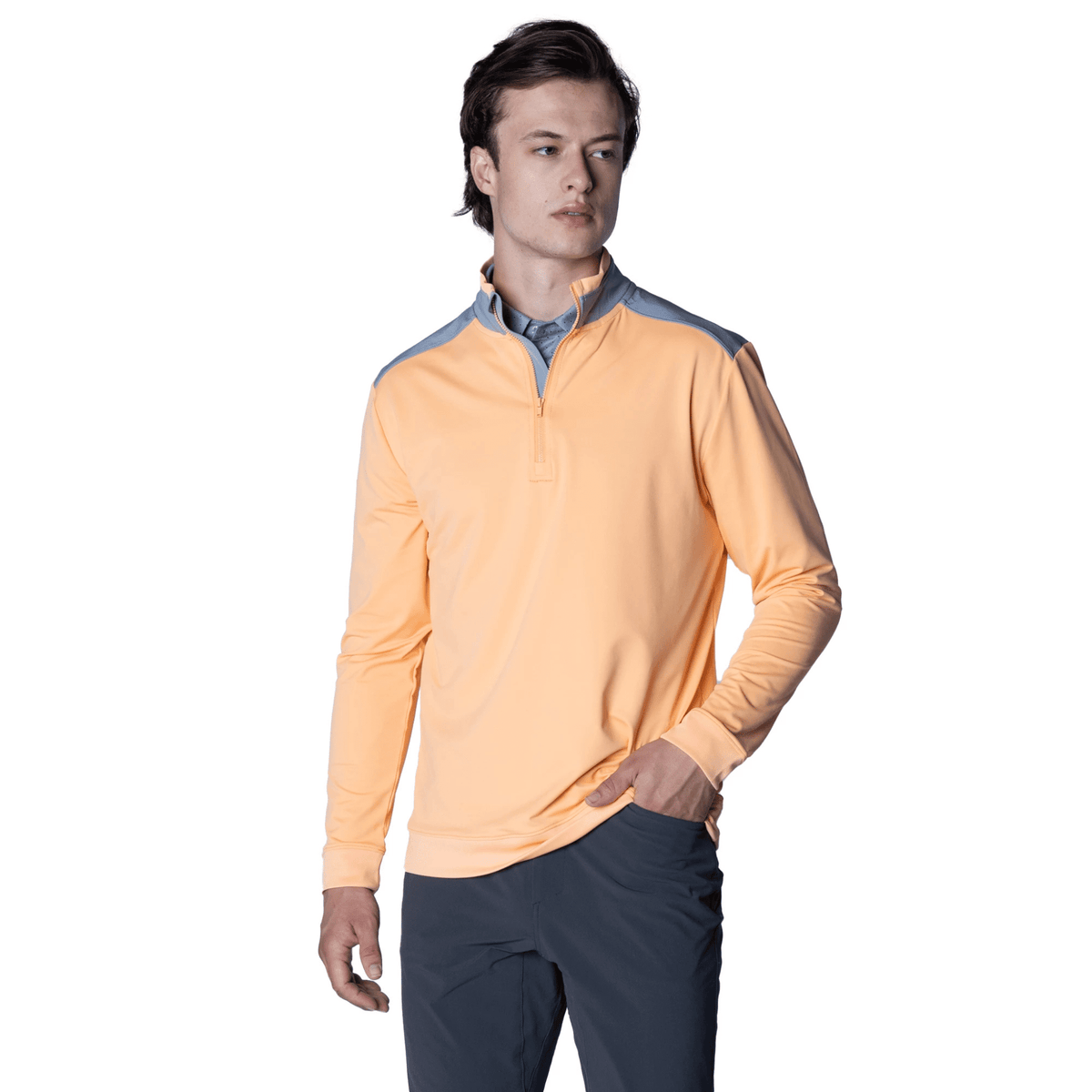 Levelwear Manifest Active Midlayer Sweater Musk Pebble