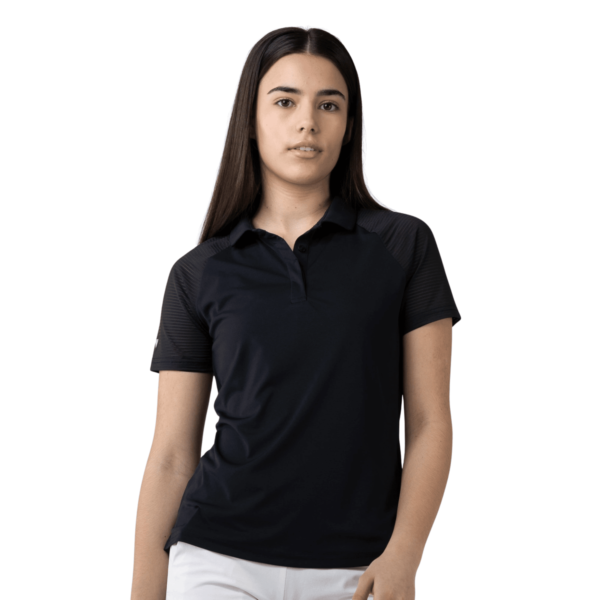 Levelwear Women's Balsam Polo Black SMALL