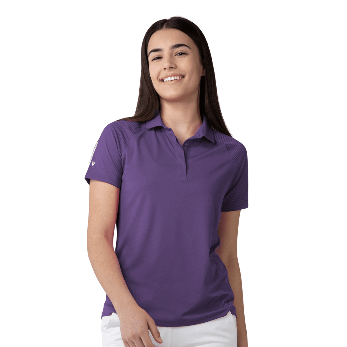 Levelwear Women's Balsam Polo Purple Reign SMALL