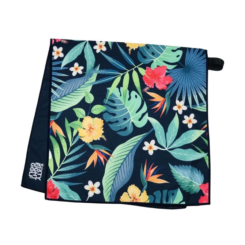 MicroFiber Golf Towels Tropical Blue
