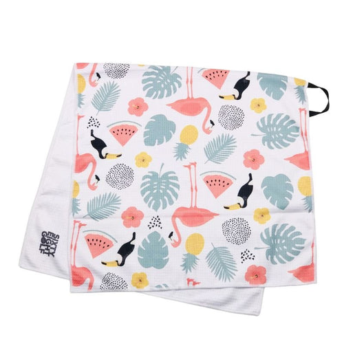 MicroFiber Golf Towels Watermelon White