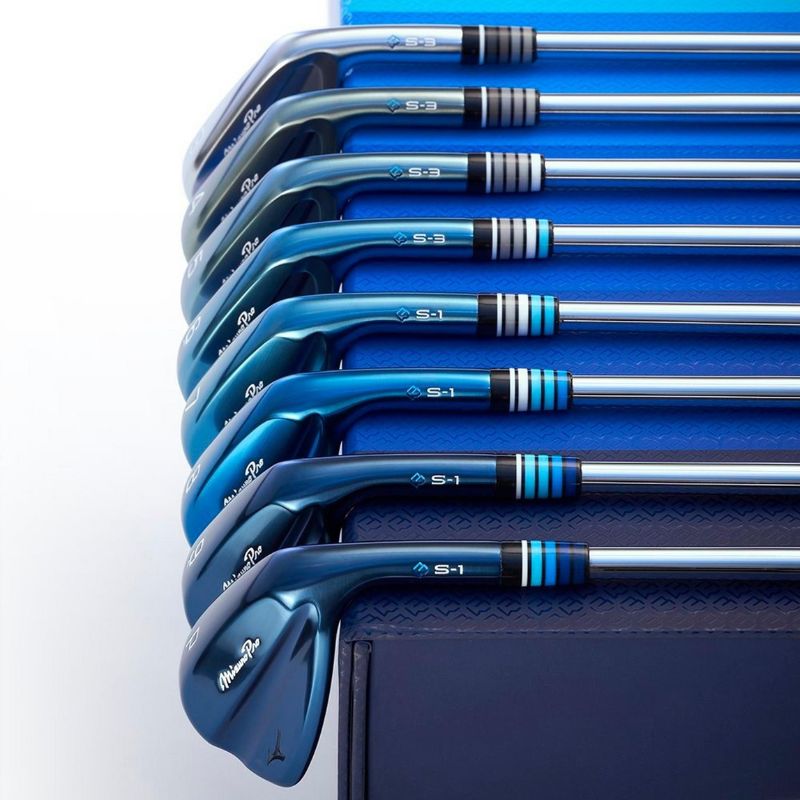 Mizuno Limited Edition Mizuno Pro S3/S1 Combo Iceberg Iron Set - 3-PW