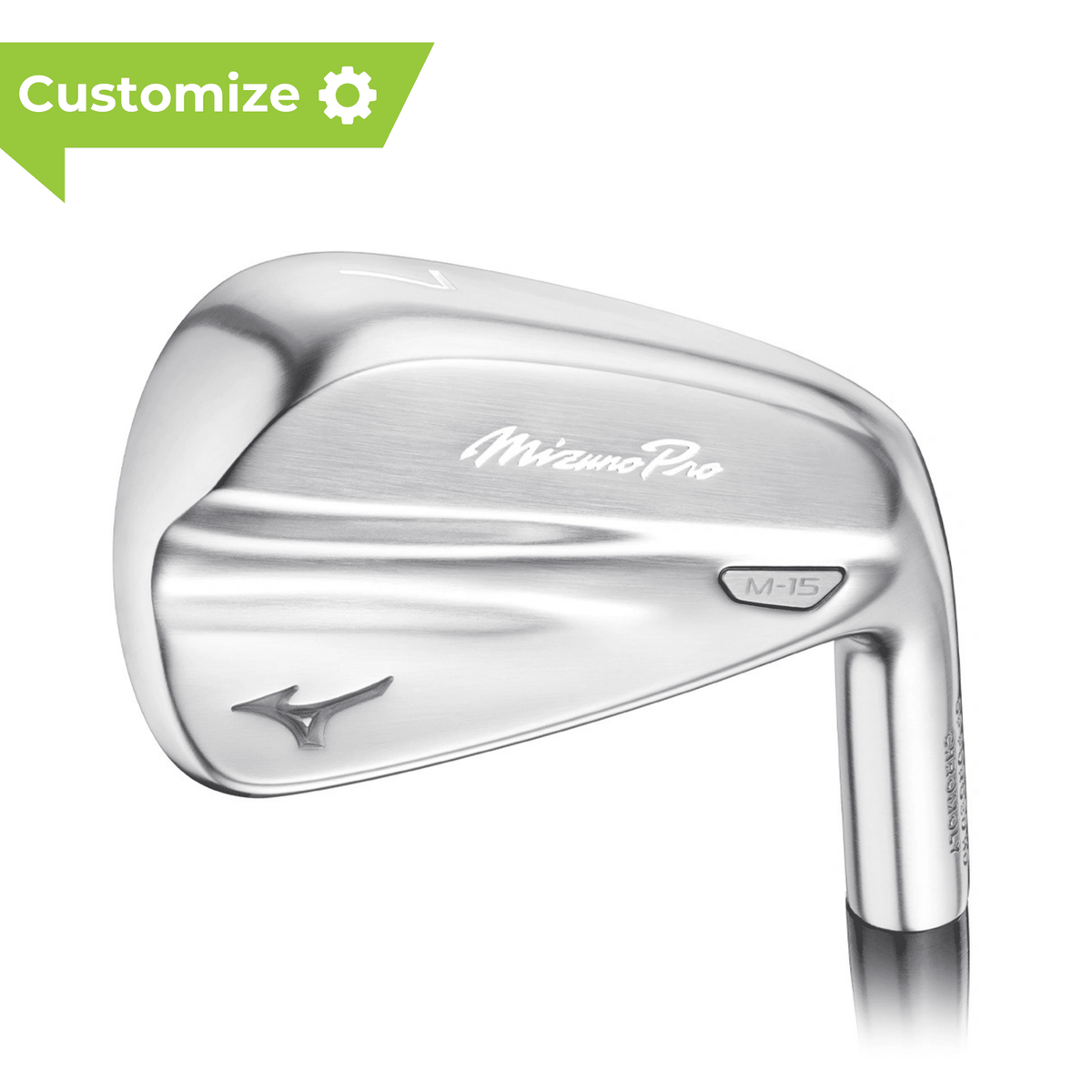 Mizuno Pro M-15 Irons - Steel or Graphite - Build Your Own