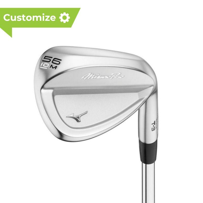 Mizuno Pro T-3 Wedge - White Satin - Build Your Own