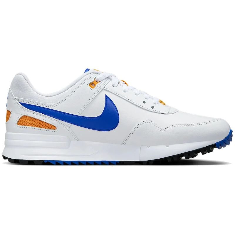 Nike Air Pegasus 89 G Spikeless Golf Shoes White Orange Peel Black Racer Blue Medium