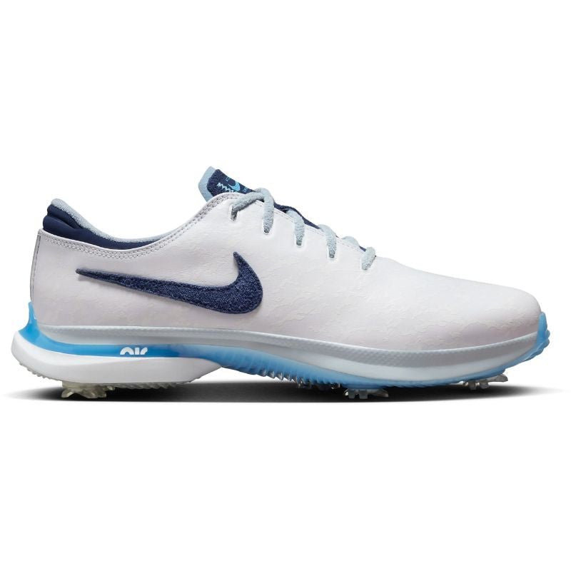 Nike Air Zoom Victory Tour 3 NRG Golf Shoe White Midnight Navy Aquarius Blue Medium