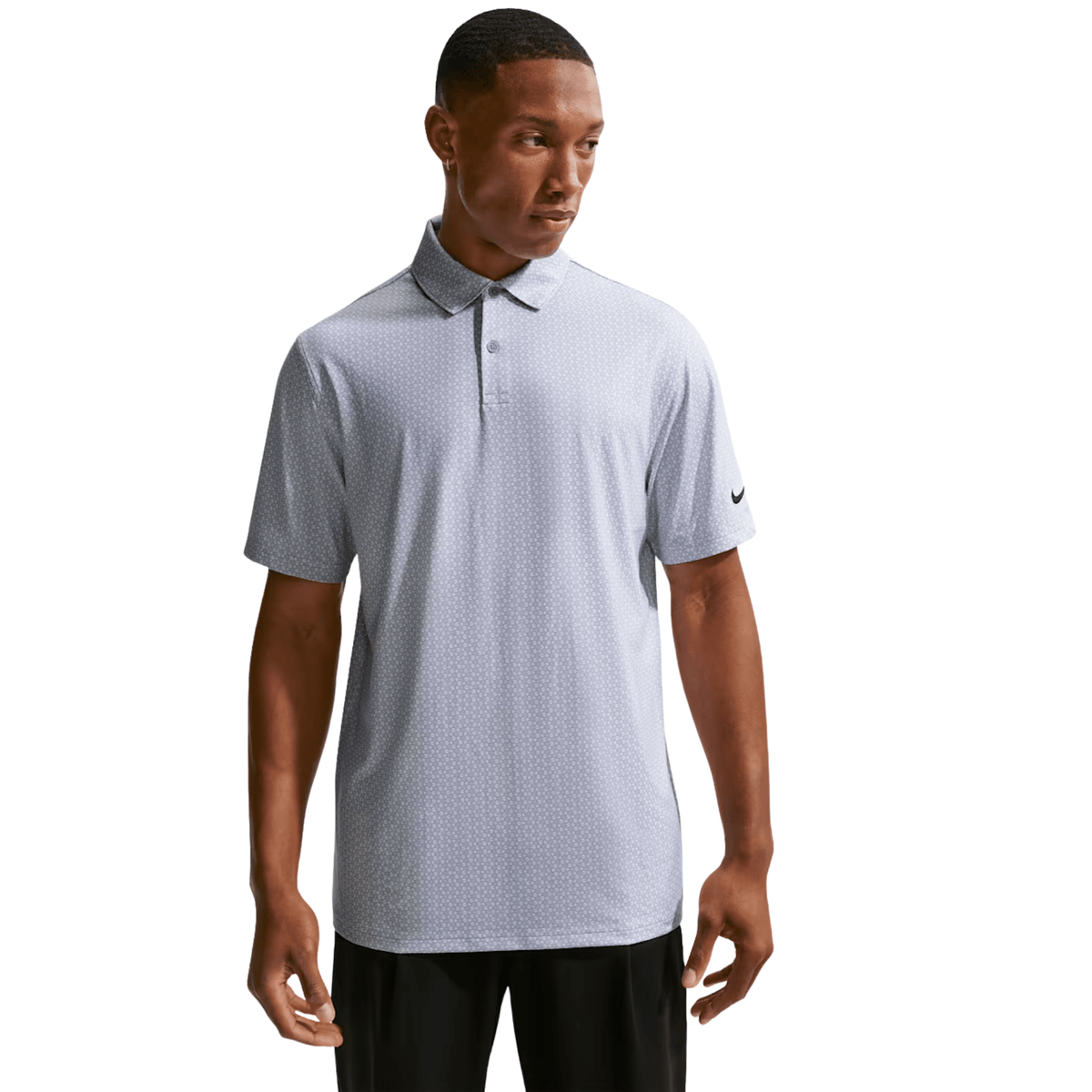Nike Dri-FIT Velocity Polo Wolf Grey Black