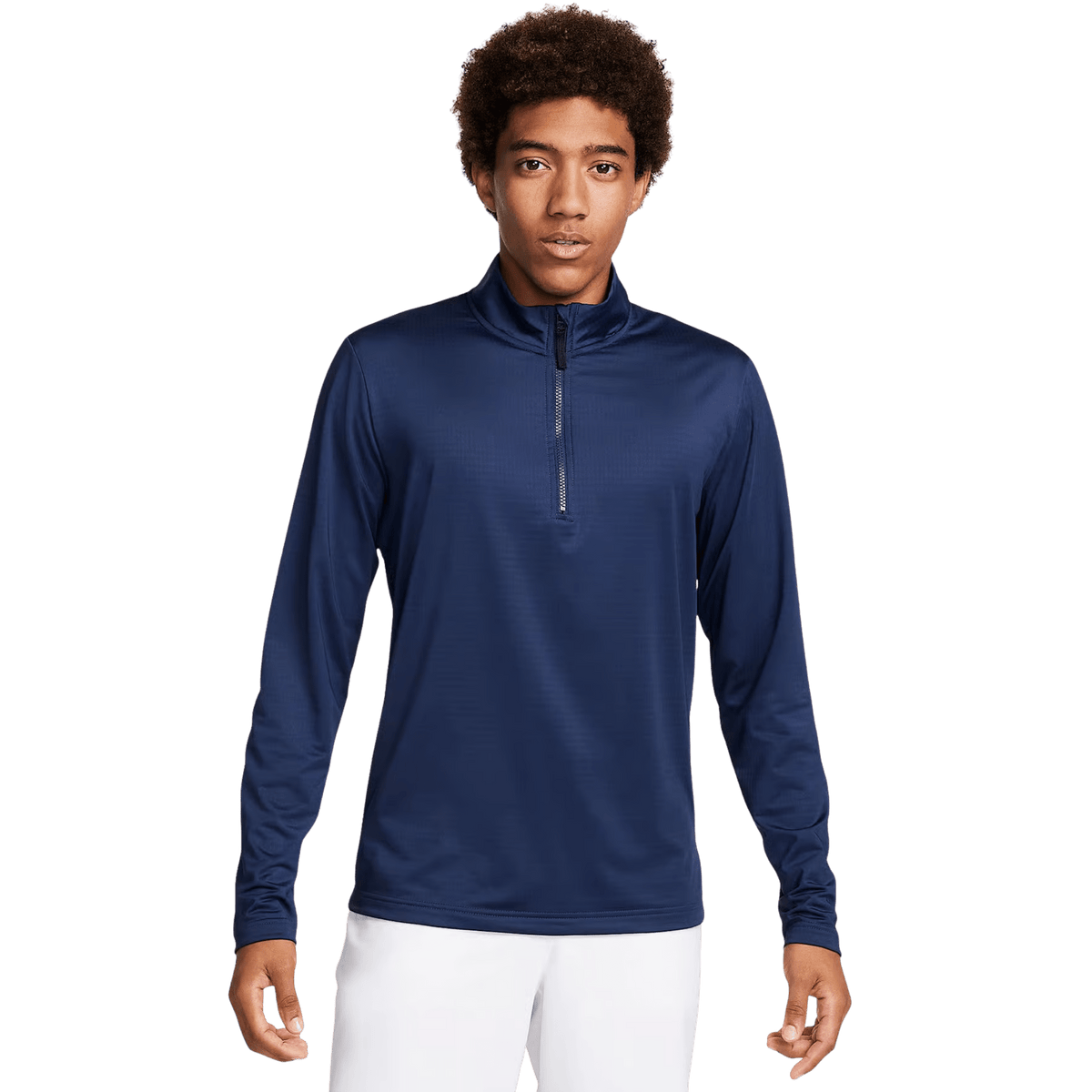 Nike Dri-FIT Victory 1/2-Zip Golf Sweater Midnight Navy White