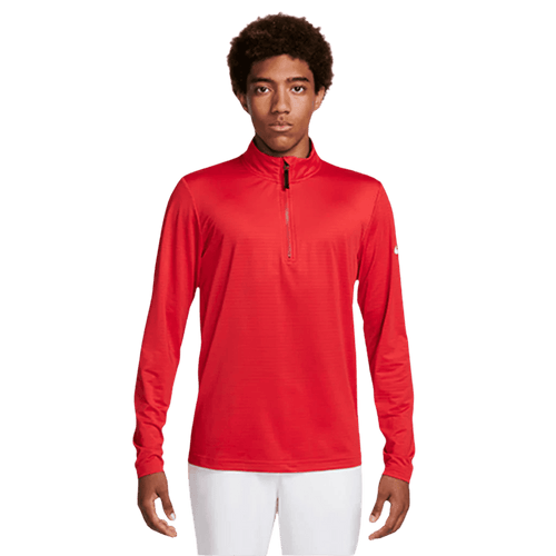 Nike Dri-FIT Victory 1/2-Zip Golf Sweater University Red White