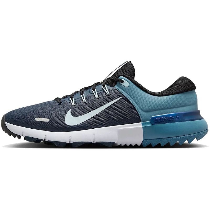 Nike Free Golf NN Spikeless Golf Shoes Armory Navy Black Glacier Blue Medium