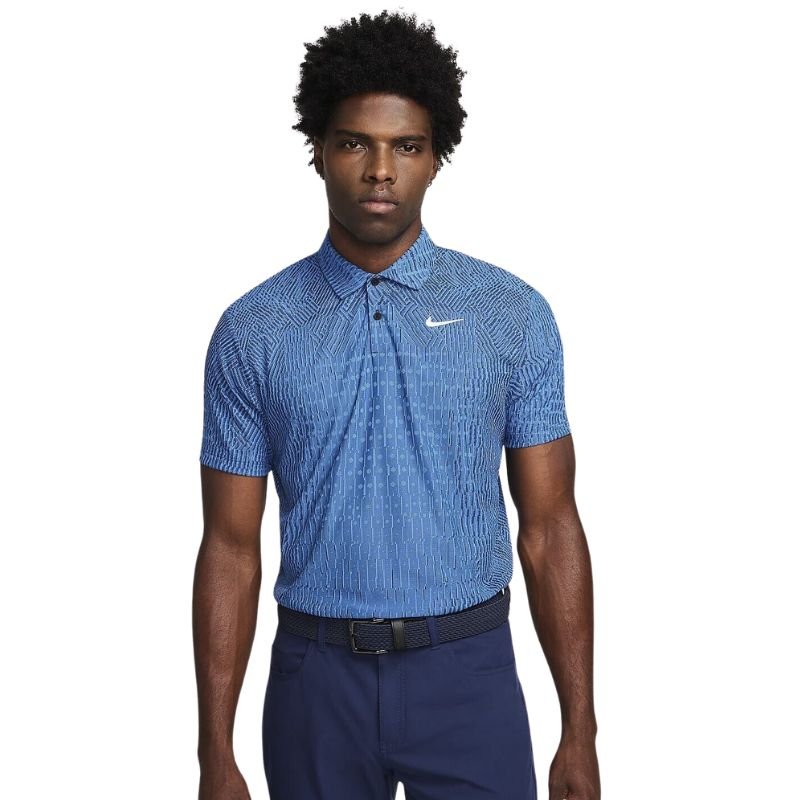 Nike Tour Dri-FIT ADV Golf Polo Star Blue Midnight Navy