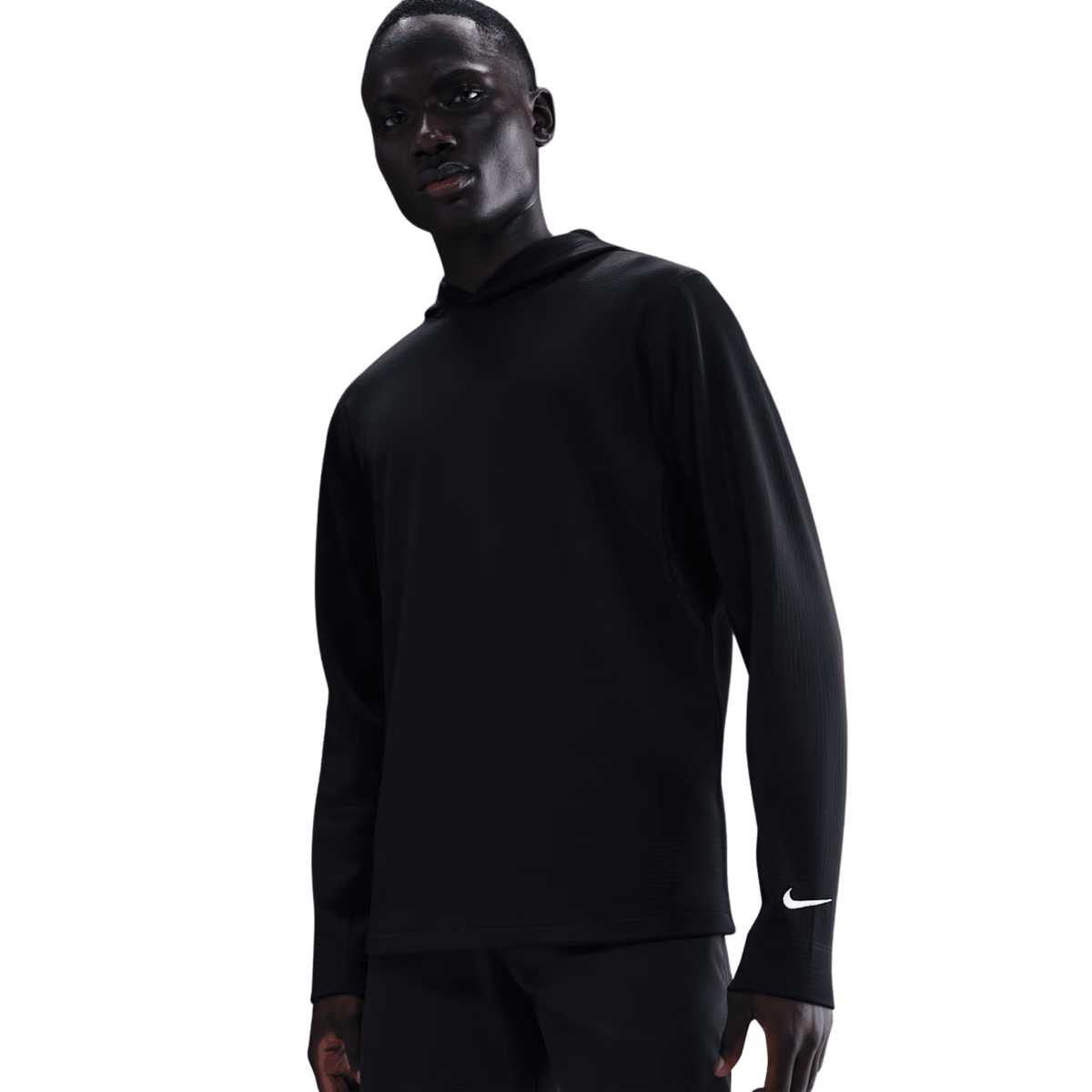 Nike Velocity Therma-FIT Golf Hoodie Black White