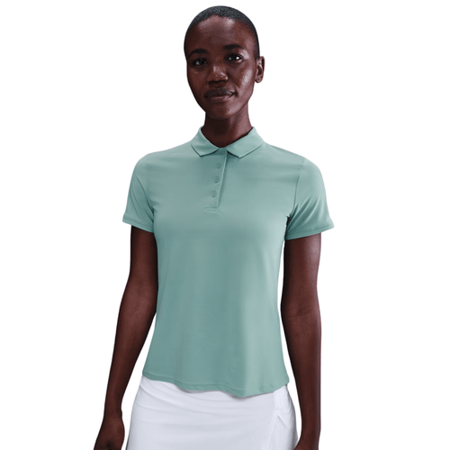 Nike Women's Dri-FIT Victory Sleeveless Golf Polo Cannon White