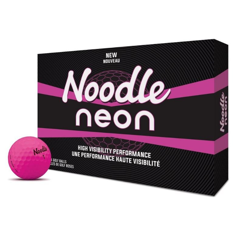 Noodle Neon Golf Ball Pink
