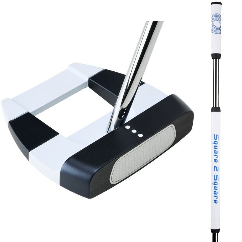 Odyssey Ai-ONE Square 2 Square Jailbird Broomstick Putter Right Square to Square Split Grip