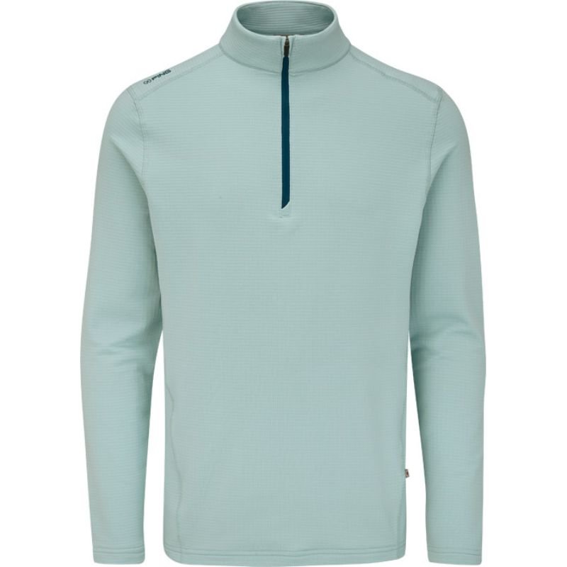 PING Edwin 1/4 Zip Sweater Harbour Grey SMALL