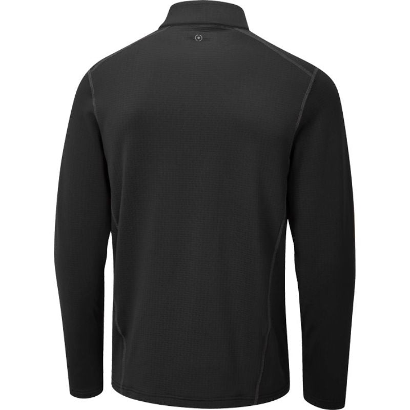 PING Edwin 1/4 Zip Sweater Black SMALL