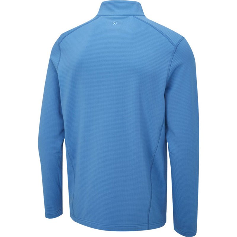 PING Edwin 1/4 Zip Sweater Danube SMALL