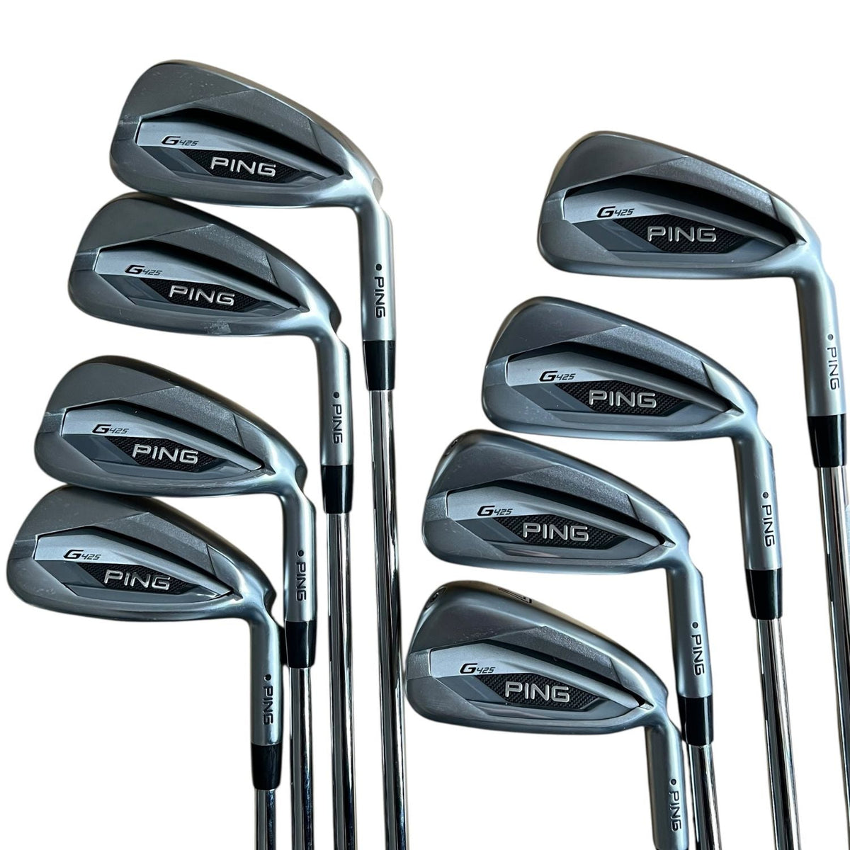 PING G425 Iron Set - 4-PW, GW - Indoor Demo Right Regular Steel - PING AWT 2.0