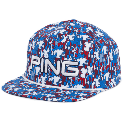 PING Gallery Cap Red White Blue