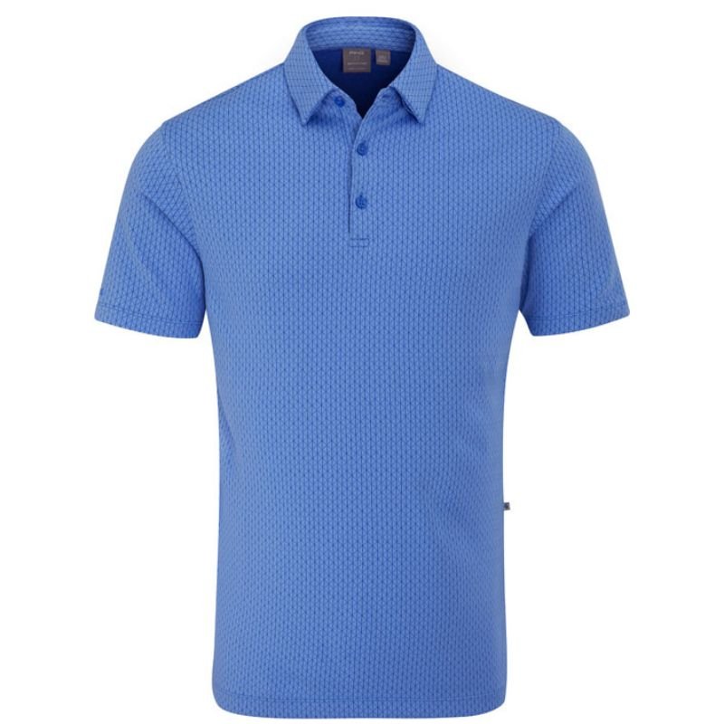 PING Hershel Polo Cornflower Blue