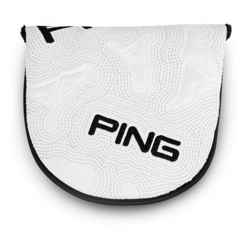 PING Icon Blade Mallet Headcover White