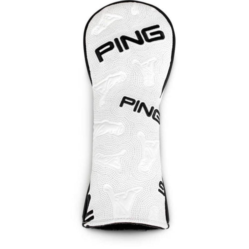 PING Icon Fairway Wood Headcover White