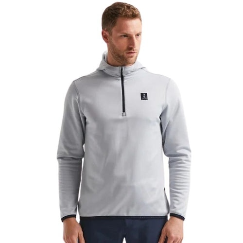 PING Mr. PING Fleece Hoodie Pearl Grey MEDIUM