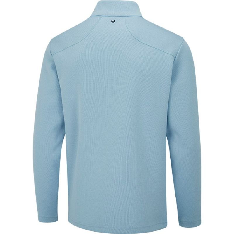 PING Ramsey 1/4 Zip Sweater Sky Blue SMALL
