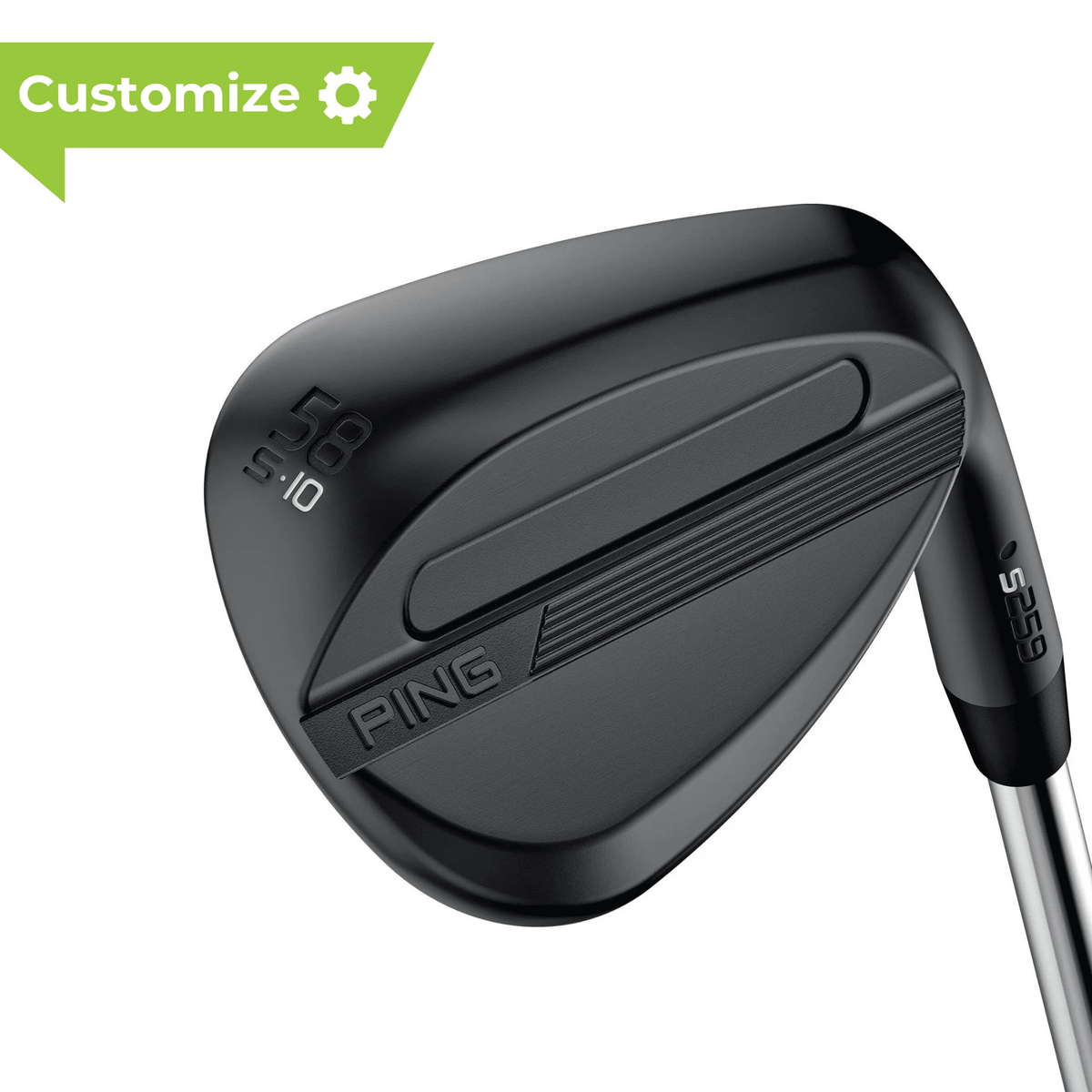 PING s259 Wedge - Midnight (Steel) - Build Your Own