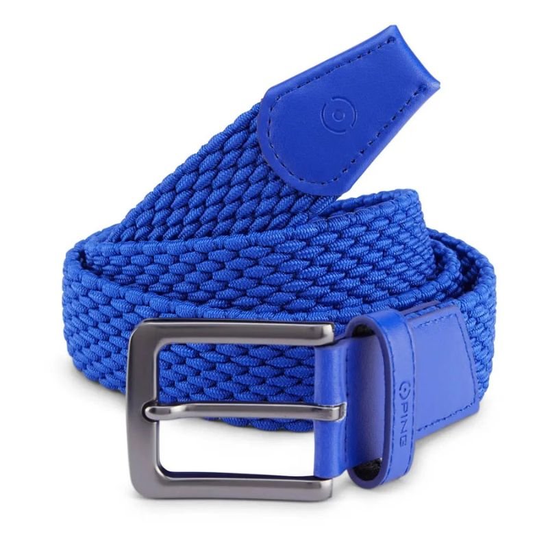 PING Stretch Webbing Belt Ultra Blue